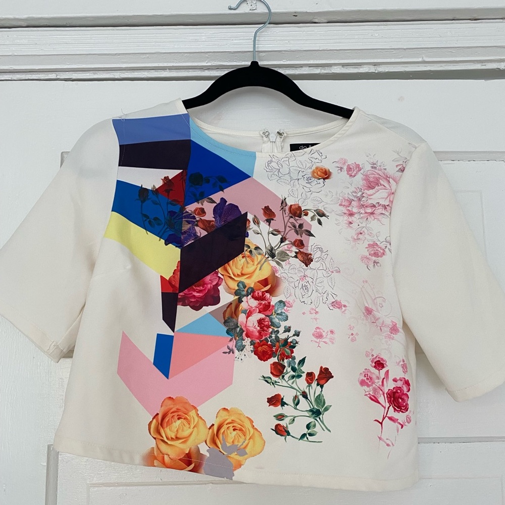 Do & Be cropped shirt